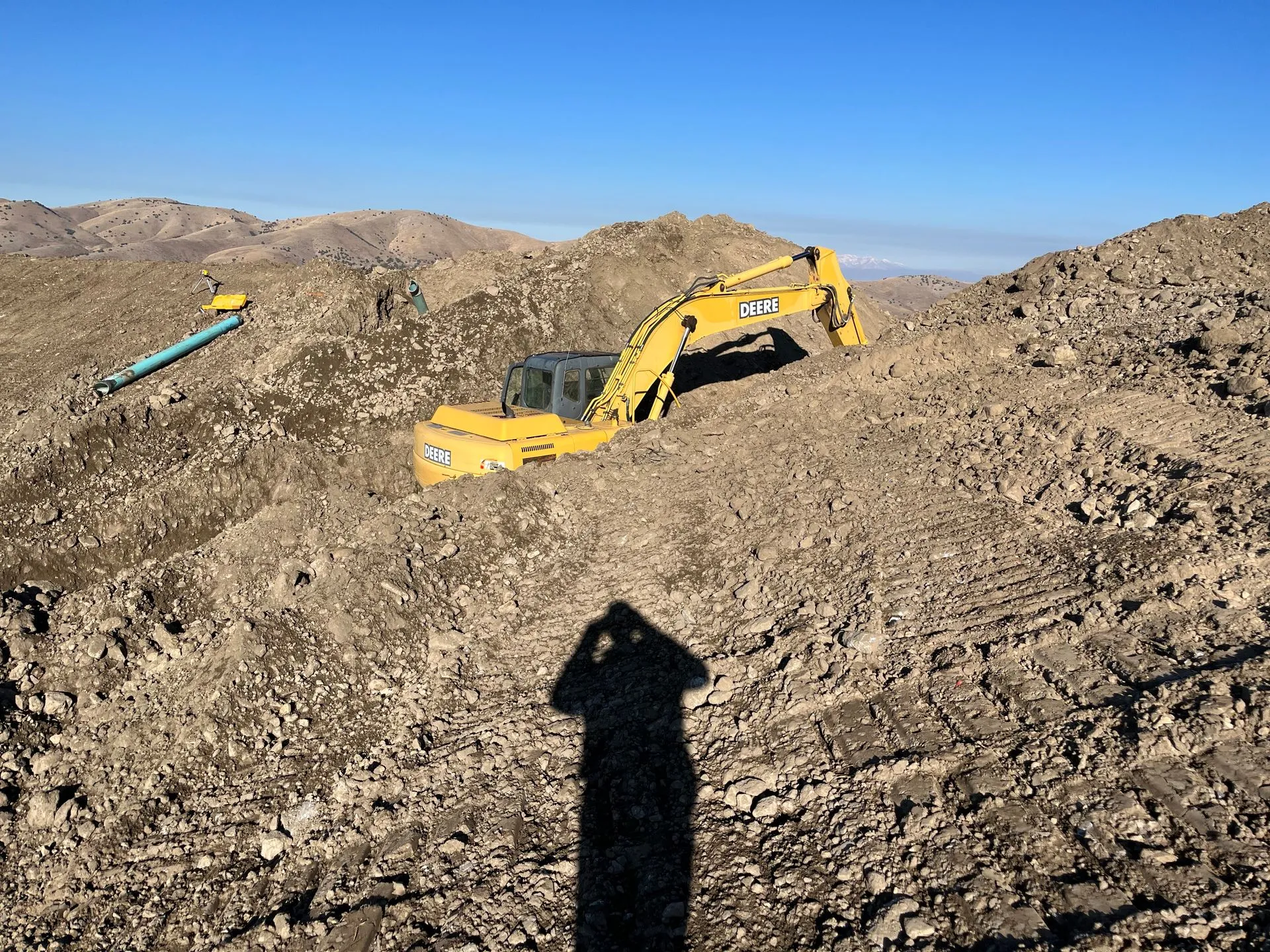 Commercial excavation for retail development project