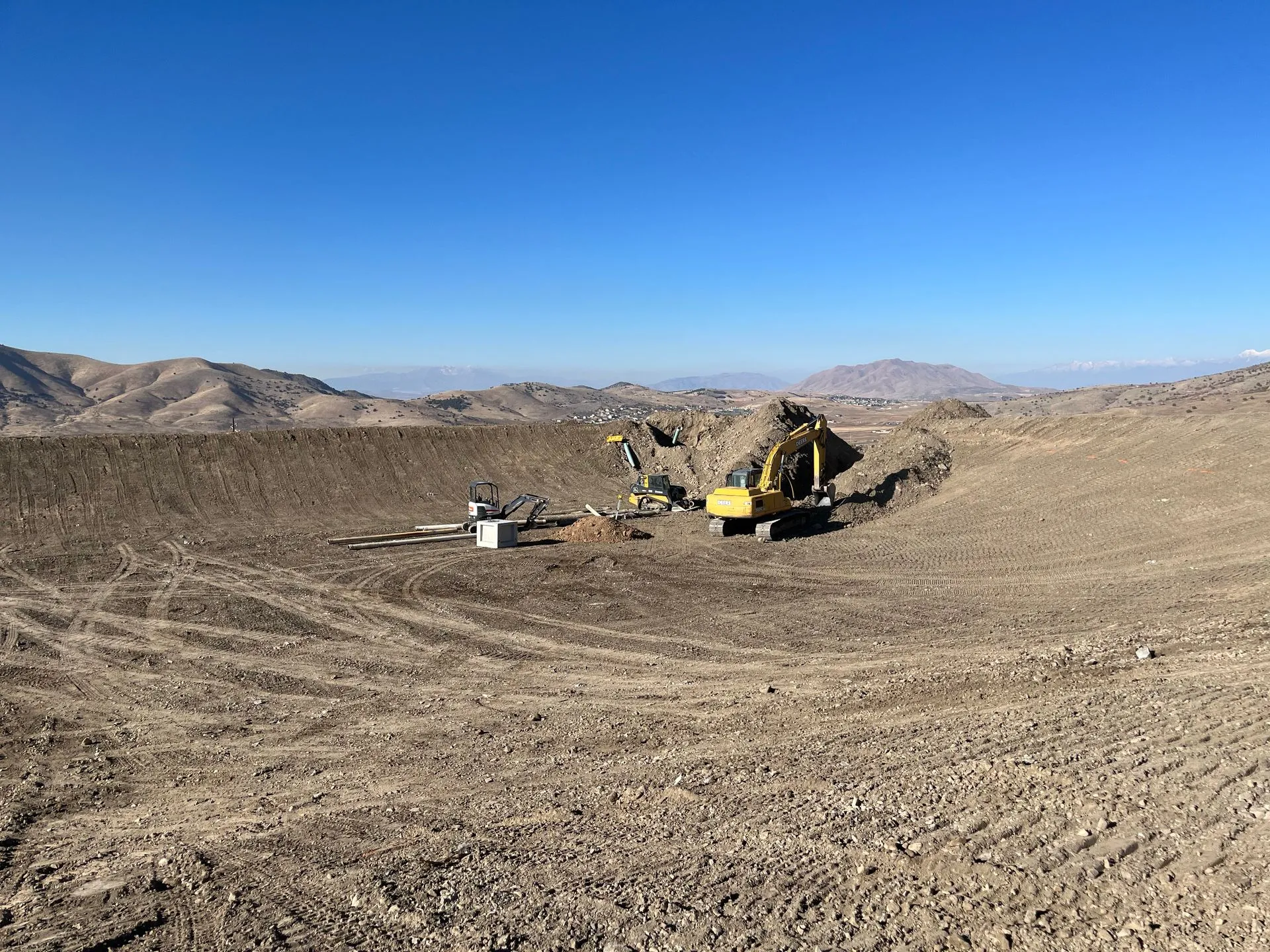Excavation project requiring Utah permits